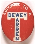 Dewey Suits Me to a T