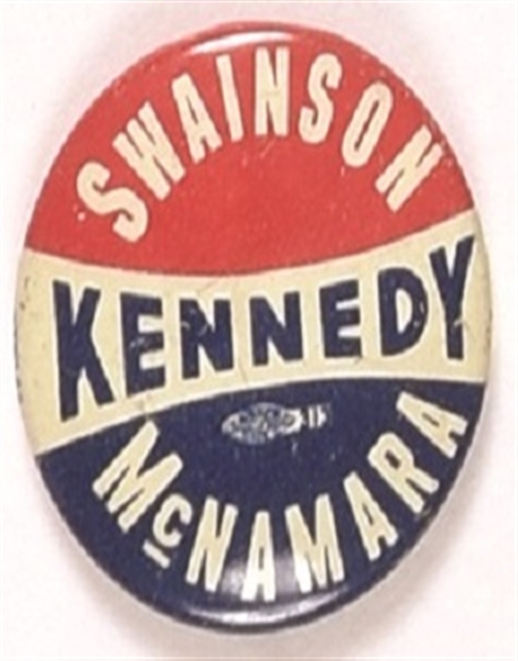 Kennedy, Swainson, McNamara Michigan Coattail