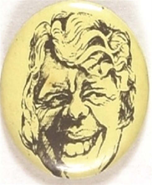 Jimmy Carter Caricature Pin