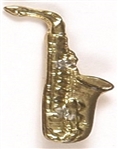 Bill Clinton Saxophone Pin