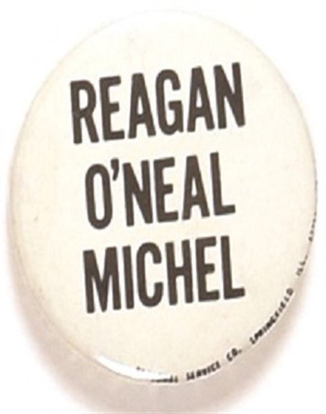Reagan, ONeal, Michel Illinois Coattail