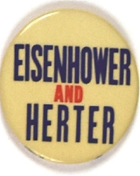 Eisenhower and Herter Massachusetts Celluloid