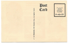 Truman, MacArthur Wake Island Postcard