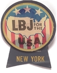 LBJ for the USA New York Flasher