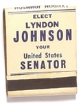 Elect Johnson Senator Texas Matchbook