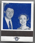 Bill and Hillary Clinton Arkansas Matchbook