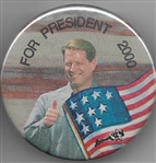 Gore for President Flag Celluloid