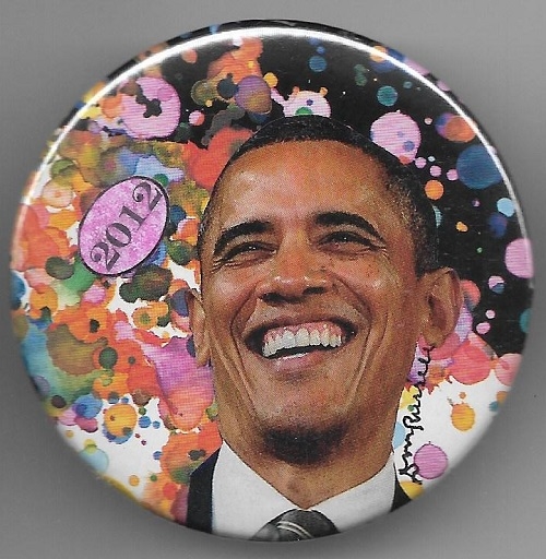 Obama Rare 2012 Celluloid