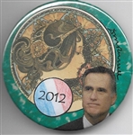 Romney Glitter Lady Liberty Pin