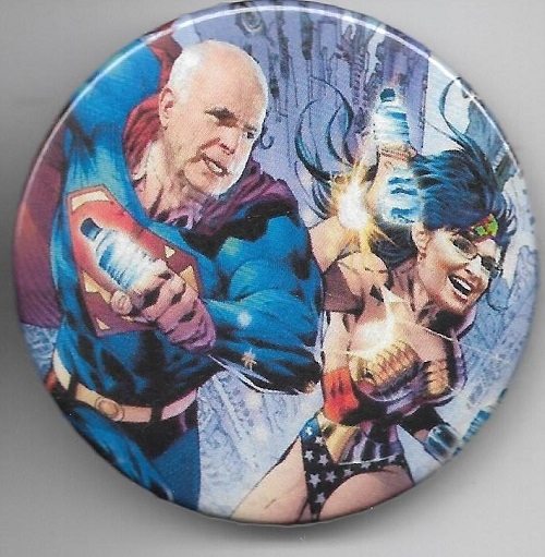 McCain, Palin Superheroes