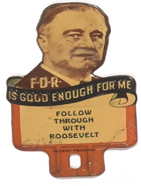 FDR Good Enough for Me License