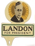 Landon for President Sunflower License