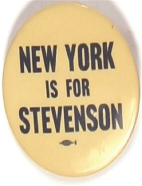 New York is for Stevenson