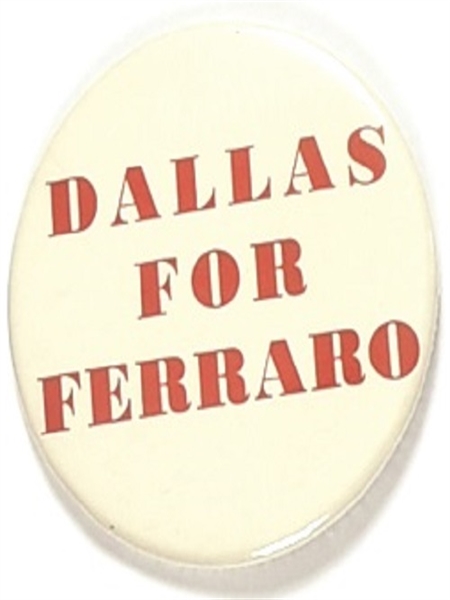 Dallas for Ferraro