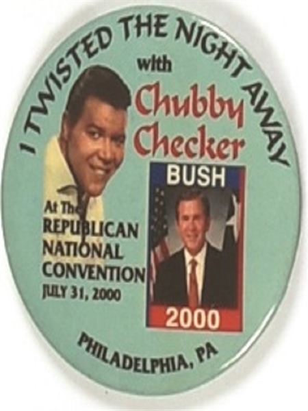 Bush Chubby Checker Twisted the Night Away