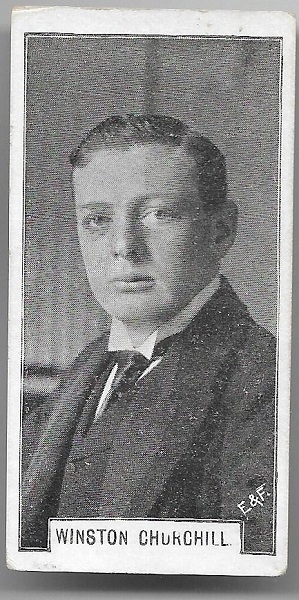 Winston Churchill Army and Navy Cigarette Card
