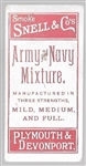 Winston Churchill Army and Navy Cigarette Card