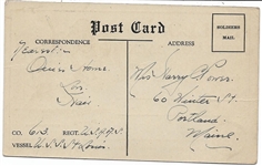 Jewish Welfare Board World War I Postcard