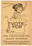 Womens Vote Postcard