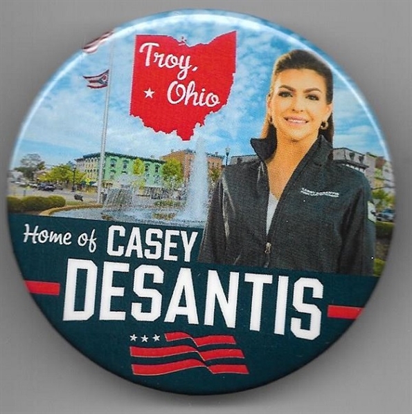 Casey DeSantis Troy, Ohio Pin