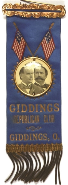Giddings Ohio McKinley, Hobart Republican Club