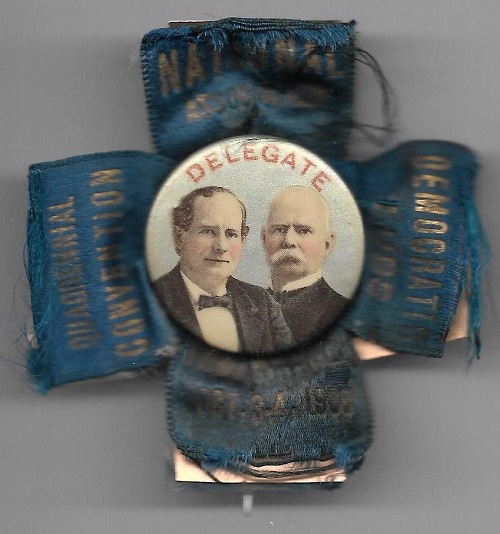 Bryan, Stevenson NADC Delegate Pin, Ribbon