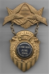 Taft 1908 Convention Delegate Badge