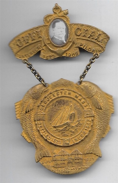 Taft Gloucester, Massachusetts Badge