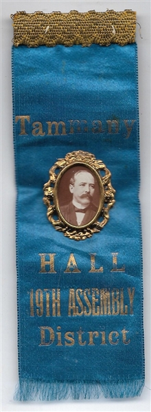 Parker Scarce Tammany Hall Ribbon