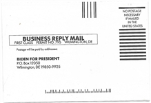 Biden Family 1988 Presidential Mailer