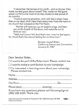 Biden Family 1988 Presidential Mailer