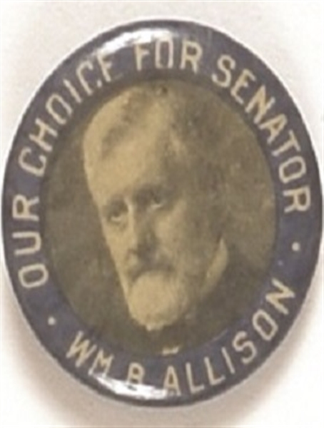 Allison Our Choice for Senator