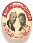 Foster, Ford Rare Early Communist Jugate