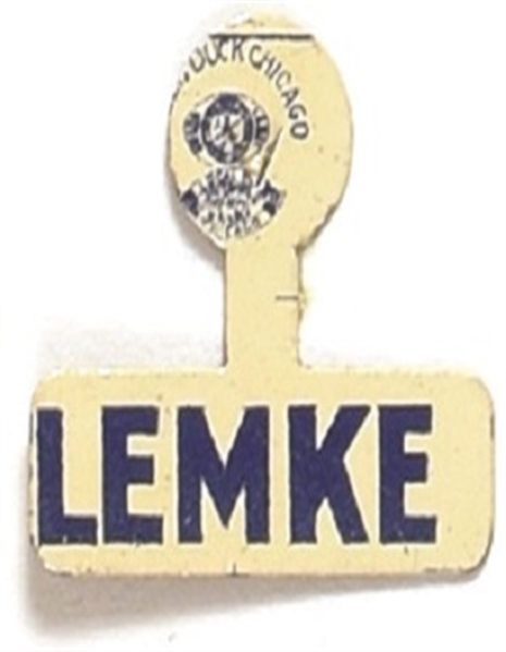 Lemke Union Party Tab