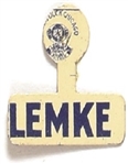Lemke Union Party Tab