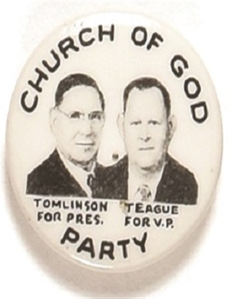 Tomlinson, Teague Church of God Party