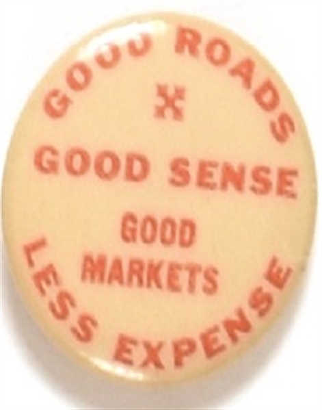 Good Roads, Good Sense