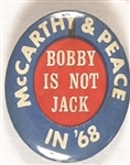 McCarthy Bobby is No Jack