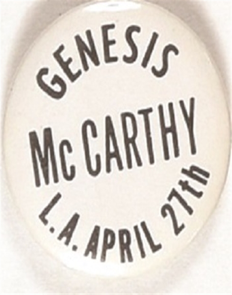 McCarthy Genesis Los Angeles Celluloid