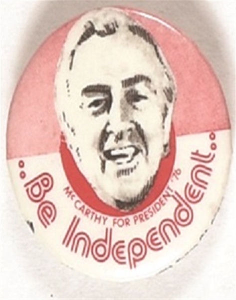 McCarthy Be Independent