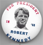 Robert Kennedy for President RWB Celluloid