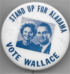 George and Lurleen Wallace, Stand up for Alabama