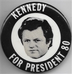 Edward Kennedy 1980 Black, White Celluloid