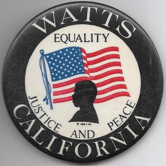 Watts Civil Rights Equality Pin