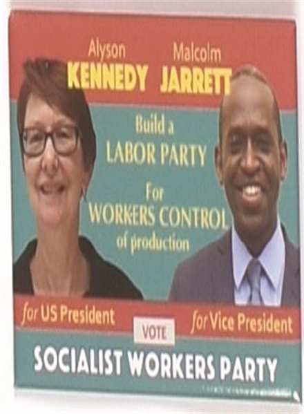 Kennedy, Jarrett Socialist Workers Rectangle Jugate