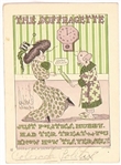 The Suffragette "Just Politics" Postcard