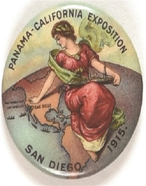Beautiful Panama-California Expo Celluloid