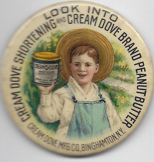 Cream Dove Shortening Mirror