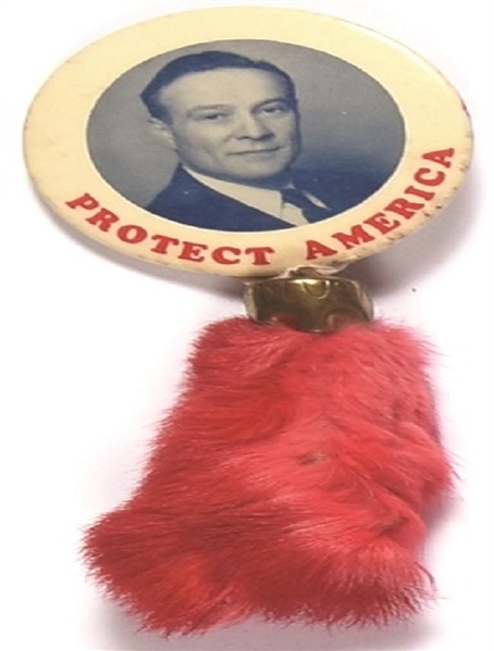 Jenner Protect America Pin, Rabbits Foot