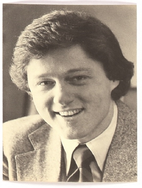 Bill Clinton Arkansas Governor Postcard